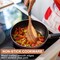 2 Pcs 12" Large Wooden Spoons for Cooking Utensils Acacia Wood Non Stick Serving Spoon for Baking Cooking Spatula Set Bamboo Teak Long Stirring Mixing Spoons Big Ladle Kitchen Tools Gift